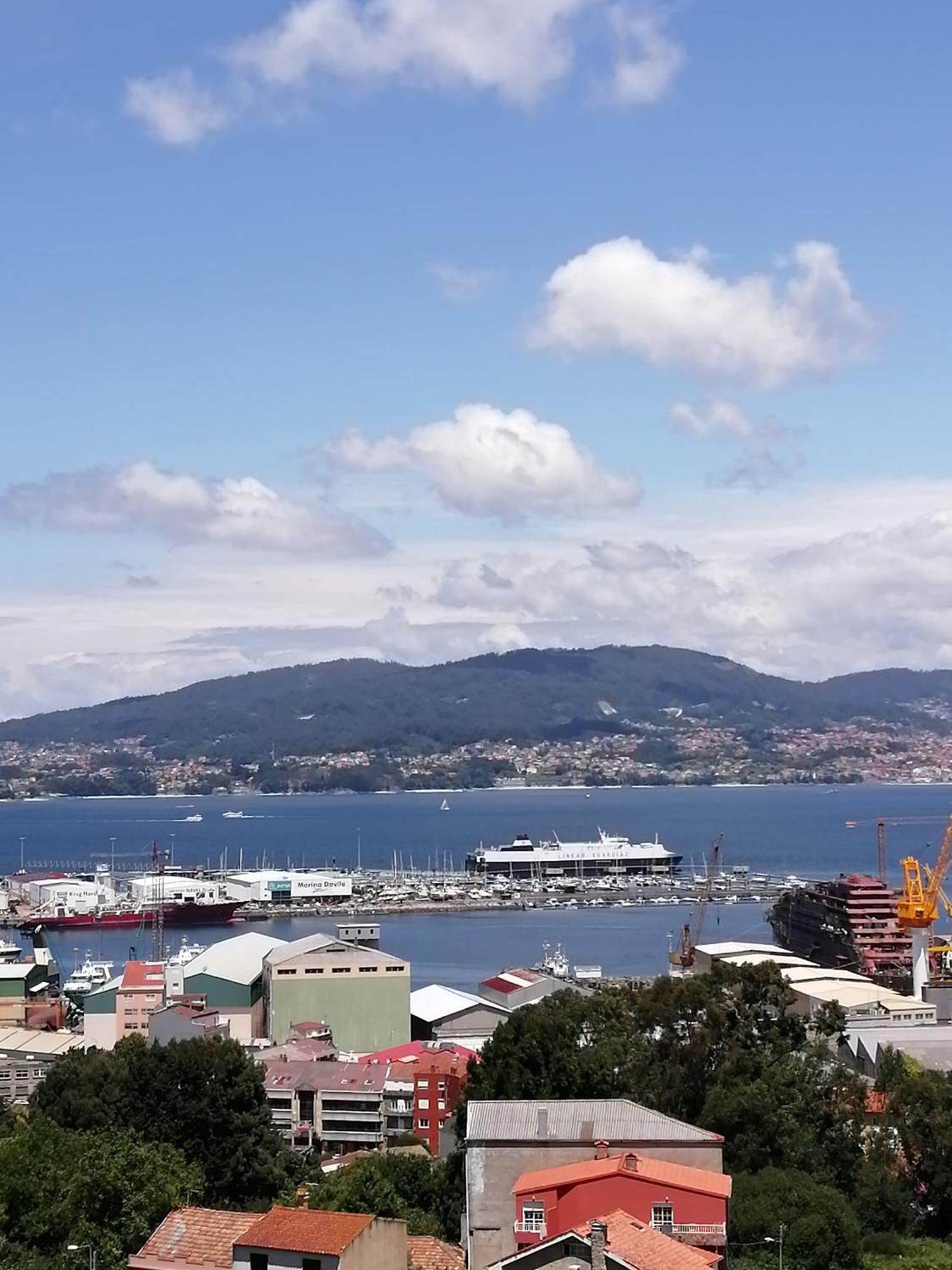 Ático con vistas entre centro y playa Apartamento Vigo Exterior foto